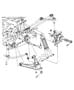 Diagram Suspension, Rear. for your 2003 Chrysler 300 M