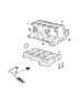 Diagram Cylinder Block, 2.4L [Engine - 2.4L 4 Cyl DOHC 16v SMPI]. for your Jeep Wrangler