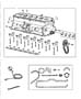 Diagram Cylinder Block, 4.0L (ERH). for your Jeep