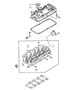 Cylinder Head 2.4L MMC I-4. Diagram