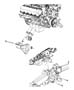 Engine Mounting Front, 5.7L [Engine - 5.7L SMPI V8] - 2WD. Diagram