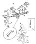 Diagram Column, Steering Upper and Lower. for your Dodge