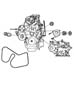 Diagram Alternator - 3.3L Engine. for your Jeep Cherokee