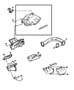 Diagram Manifolds, Intake and Exhaust 3.8L EGH Engine. for your 2022 Chrysler 300