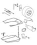 Diagram Jack and Stowage. for your 2019 RAM 2500