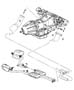 Diagram Exhaust System 5.7L, 6.1L Engines. for your 2015 Jeep Compass