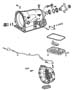 Diagram Case and Related Parts. for your 2023 Jeep Wrangler