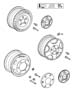 Diagram Wheels And Hardware. for your 2006 Dodge SPRINTER 2500 CAB CHASSIS 140" 2.7L Turbo I5 Diesel