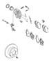 Diagram Brakes,Rear,272MM. for your 2022 RAM 1500 Tradesman Crew Cab