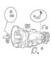 Diagram Case and Related Parts - 5600 6 Speed [6-Speed HD Manual Transmission]. for your 2004 Chrysler Pacifica 3.5L V6