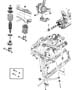 Diagram Suspension, Front. for your 2004 Chrysler 300 M