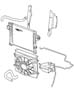 Diagram Radiator and Related Parts, 2.4L Engine. for your 1993 Jeep Wrangler