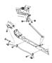 Diagram Bar,Rear Sway and Traction Bar. for your Dodge Grand Caravan