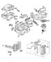 Diagram Air Conditioning and Heater Unit. for your 2000 Chrysler 300 M