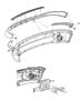 Diagram Bumper, Front. for your 2009 Jeep Wrangler X