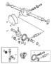 Diagram Axle,Rear,with Differential and Housing,Corporate 9.25LD [CORPORATE 9.25 LD REAR AXLE]. for your 2000 Chrysler 300 M