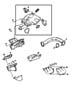 Diagram Manifolds, Intake and Exhaust 3.8L [Engine - 3.8L V6 OHV]. for your Chrysler Pacifica