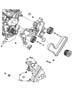 Diagram Timing Belt and Cover 3.5L Engine [Engine - 3.5L V6 24V MPI]. for your 1997 Chrysler Sebring JX Convertible 2.5L V6 A/T