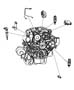 Diagram Sensors, Engine [[5.7 Engines - All 5.7L 8Cyl Gas]]. for your 2002 Dodge Ram 1500 QUAD CAB 4.7L Magnum V8 A/T