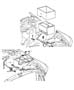 Diagram Battery Tray and Wiring [[5.7L [Engines - All 5.7L 8Cyl Gas]]. for your Jeep Wrangler