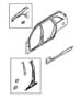 Diagram Aperature Panels - Attaching Parts. for your Chrysler Pacifica