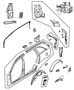 Diagram Panels, Rear Quarter. for your Chrysler Pacifica