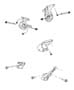 Diagram Engine Mounting. for your 2000 Chrysler 300 M