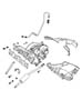 Diagram Exhaust Manifold with Turbocharger [Engine - 2.4L I4 DOHC 16V H.O. Turbo]. for your 2002 Dodge Ram 1500