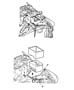 Diagram Battery Tray and Wiring. for your 2005 Dodge Ram 1500