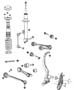 Diagram Suspension, Front-[RWD]. for your 2016 Dodge Challenger SXT