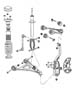 Diagram Suspension, Front-[SUPER TRACK PAK]. for your 2002 Jeep Wrangler