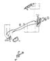 Door, Front, Handles and Links. Diagram