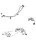 Fuel Filler Tube, 3.7L [Engine - 3.7L V6] 4.7L [Engine- 4.7L V8 MPI], 5.7L [Engine - 5.7L SMPI V8]. Diagram