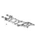 Image of FRAME. CHASSIS. After 6/7/05. image for your 1998 Dodge Ram 3500   