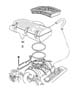 Diagram Air Cleaner 3.9L, 5.2L, 5.9L L/Duty. for your 2001 Chrysler 300 M