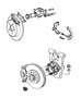 Diagram Brakes, Rear (Disc). for your Dodge