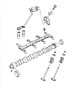 Camshaft and Valves. Diagram