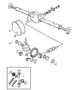 Axle,Rear,with Differential and Carrier,Corporate 8.25 [Axle - Rear, Corporate 8.25]. Diagram