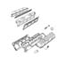 Cylinder Head 5.9L. Diagram