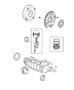 Diagram Crankshaft, Piston, Torque Converter (EDZ). for your Dodge Grand Caravan