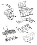 Diagram Manifolds, Intake and Exhaust (EGA). for your Dodge Grand Caravan