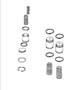 Diagram Accumulator Piston And Springs, Automatic Transaxle, 4 Speed, 41TE. for your 2003 Chrysler Voyager