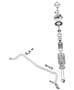 Rear Suspension Strut, Spring and Stabilizer. Diagram