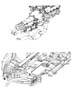 Exhaust System, 3.7L [Engines - All 3.7L 6Cyl Gas] 4.7L [Engines - All 4.7L Gas] 5.7L [Engines - All 5.7L 8Cyl Gas]. Diagram