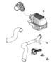 Diagram Air Cleaner - Turbo. for your 2016 Jeep Wrangler SPORT 3.6L V6 A/T 4X4