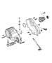 Diagram Case, Transfer And Related Parts (DHE) Manual Shift on the Fly. for your Dodge Ram 1500