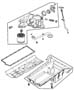 Diagram Engine Oiling 8.3L [8.3L V10 SFI ENGINE]. for your 1997 Jeep Grand Cherokee