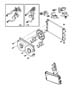 Image of THERMOSTAT. Engine Coolant. With Gasket. image for your Chrysler 300  M