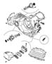 Case, Extension and Solenoid Automatic Transmission. Diagram