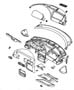 Diagram Instrument Panel. for your 2020 Jeep Compass Trailhawk